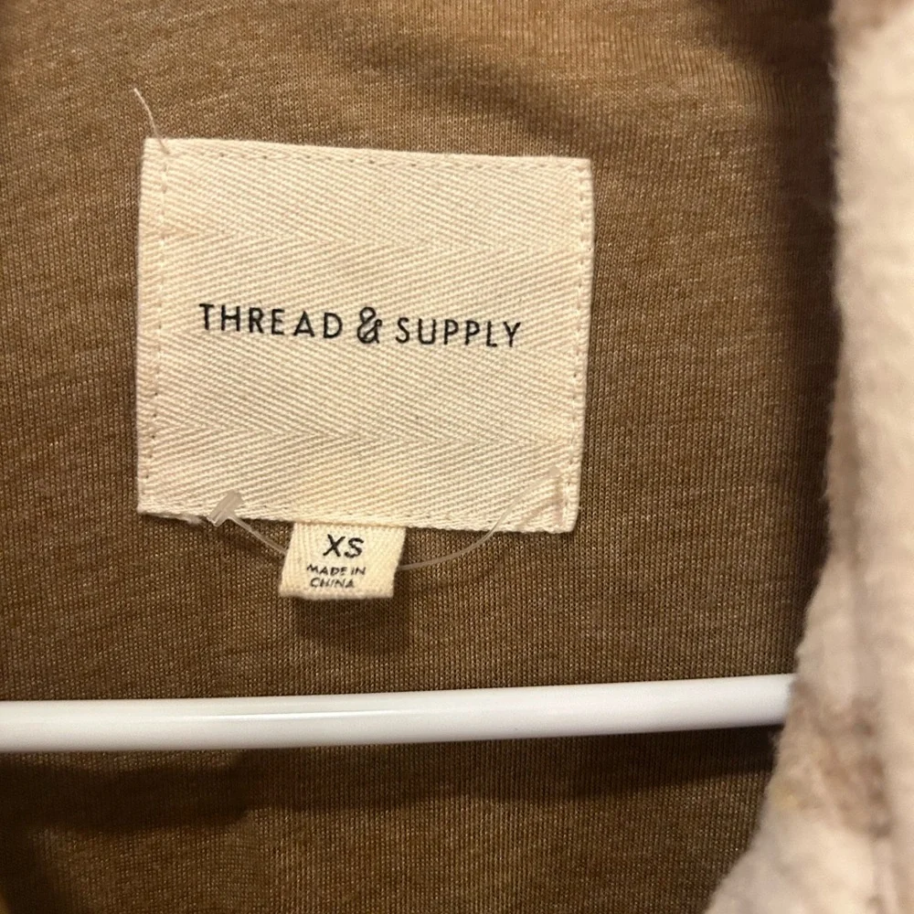 Thread & Supply Plaid Button-Up Jacket - Picture 2 of 3